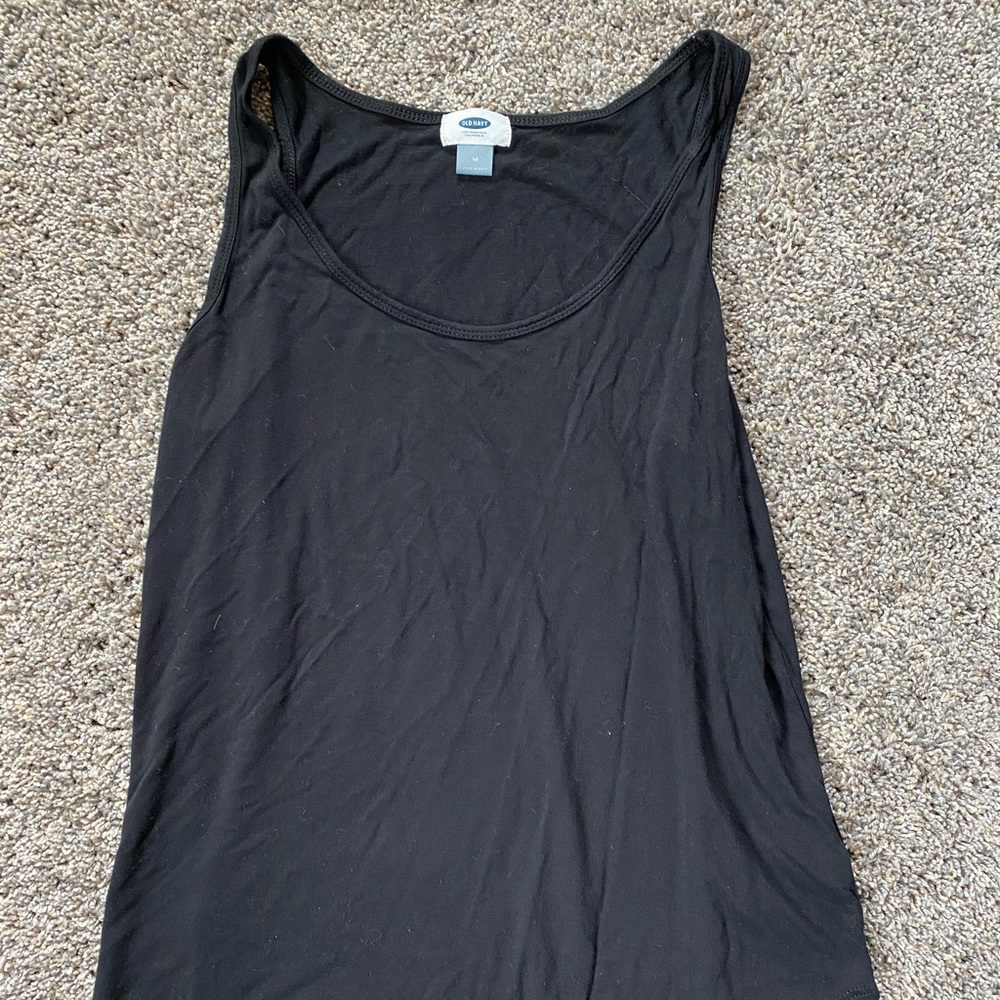 Old Navy Flowy Tank Black Size M